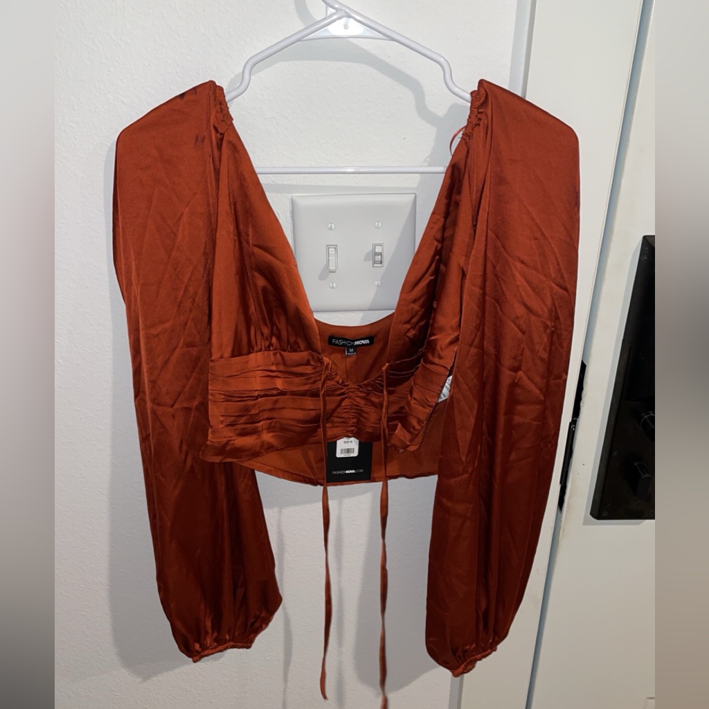 Rust Crop Top